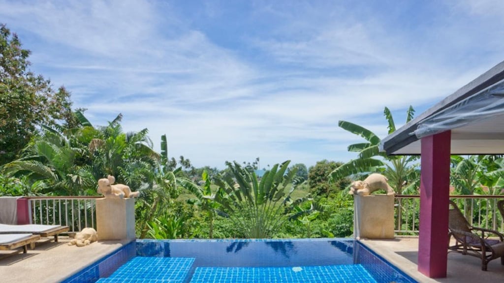 X-Sea Khanom Harbor Bay Resort — pool with tropical view